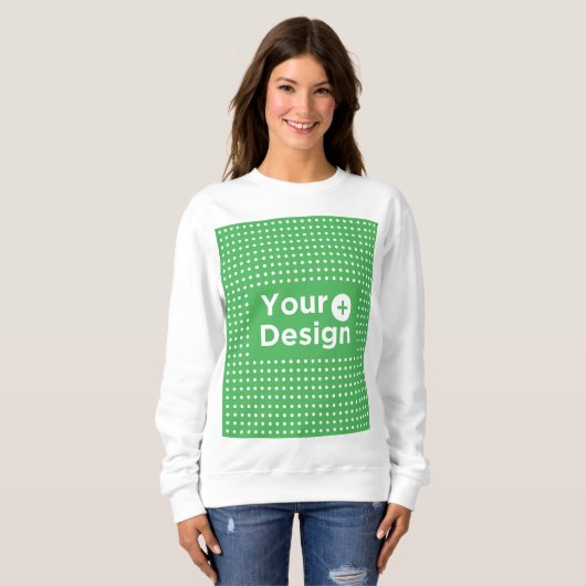 Aangepaste sweatshirts - PawEditor Trui (Voorkant volledig)