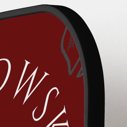 Aangepaste symbolen voor rode en witte symbolen en pickleball paddle (Links Detail)