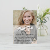 Aangepaste sympathie dank je kaart (Staand voorkant)