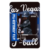 Aangepaste t-ball magneet (Verticaal)