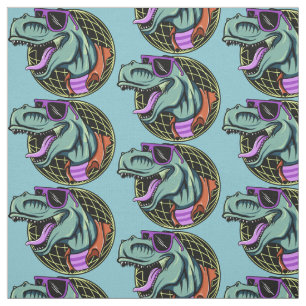 Aangepaste T-Rex-kleurstof met hipster Stof