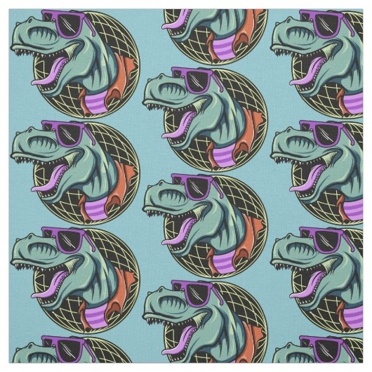 Aangepaste T-Rex-kleurstof met hipster Stof (Swatch)