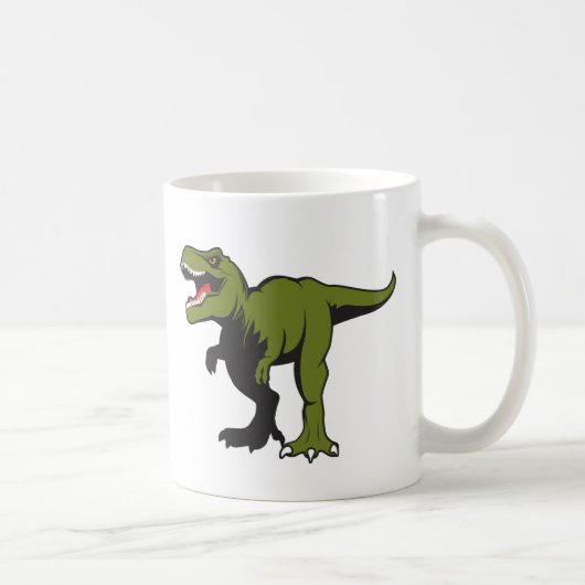 Aangepaste T-Rex-Mok Koffiemok (Rechts)