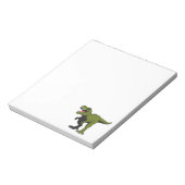 Aangepaste T-Rex-objecten Notitieblok (Linkerzijde)