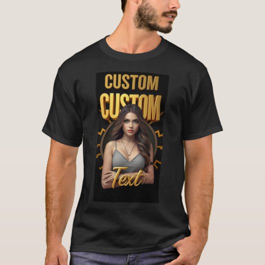aangepaste T-shirt (Voorkant)