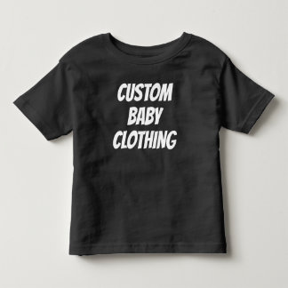 Aangepaste T-Shirt Blank Sjabloon voor Toddler