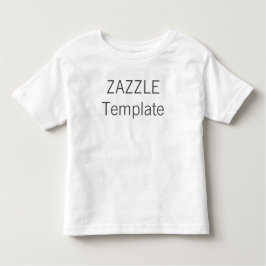 Aangepaste T-Shirt Blank Sjabloon voor Toddler