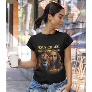 Aangepaste T-shirt Jezus Christus Binnenkort Konin