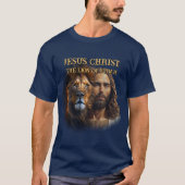 Aangepaste T-shirt Jezus Christus De Leeuw van Jud (Voorkant)