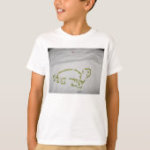 Aangepaste T-Shirt Turtle (Voorkant)