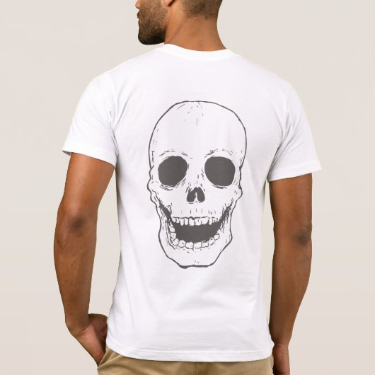 aangepaste t-shirts in de buurt van mij, niet bang (Achterkant)