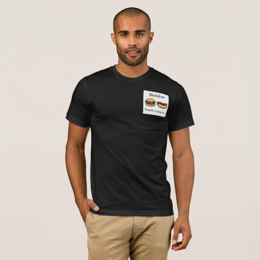 Aangepaste T-shirts voor pocket (Voorkant volledig)