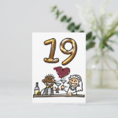 Aangepaste tabel nummer 19 Briefkaarten (Staand voorkant)