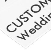 Aangepaste tabel Runner 14" x 72" Korte Tafelloper (Hoek)