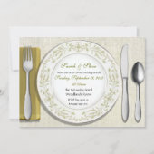 Aangepaste tabelinstelling na bruiloft Brunch uitn Kaart (Voorkant)