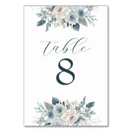 Aangepaste tabelnummers kaart