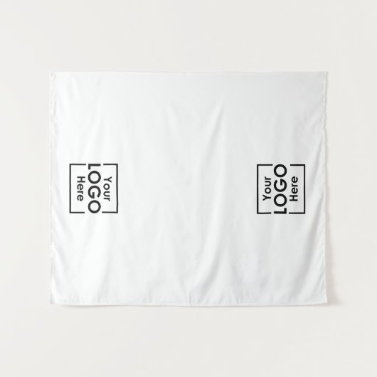 Aangepaste Table Runner Banner Business 2 Logos Ev Wandkleed (Voorkant (horizontaal))