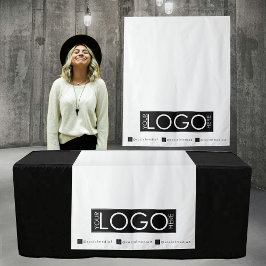 Aangepaste Table Runner Banner voor Evenementen Wi Wandkleed