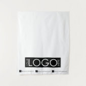 Aangepaste Table Runner Banner voor Evenementen Wi Wandkleed (Voorkant)