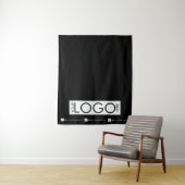 Aangepaste Table Runner Banner voor Evenementen Zw Wandkleed (In situ)