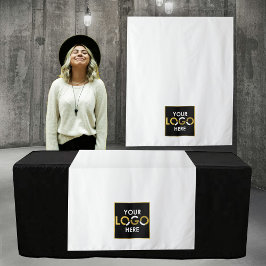 Aangepaste Table Runner Banner Zakelijke Logo even Wandkleed
