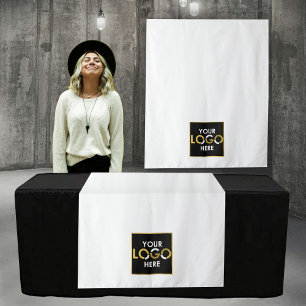 Aangepaste Table Runner Banner Zakelijke Logo even Wandkleed