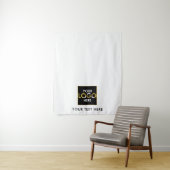 Aangepaste Table Runner Banner Zakelijke Logo even Wandkleed (In situ)