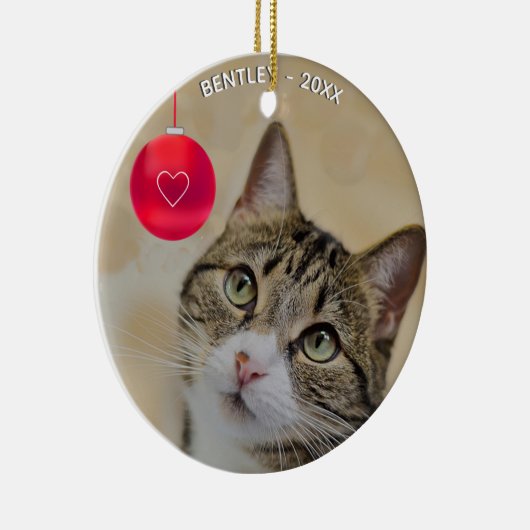 Aangepaste tabletfoto keramisch ornament (Rechts)