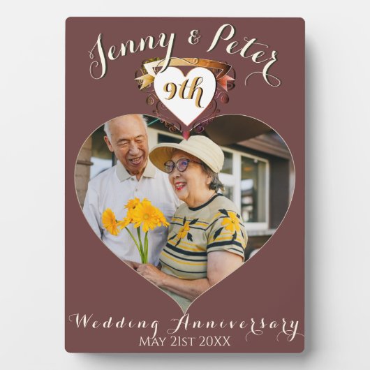 Aangepaste tabletpop met Easel Fotoplaat (voorkant)