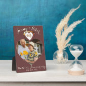 Aangepaste tabletpop met Easel Fotoplaat (Zijkant)