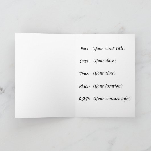 Aangepaste Tae Kwon Do Princess Party Uitnodiginge (Binnen)