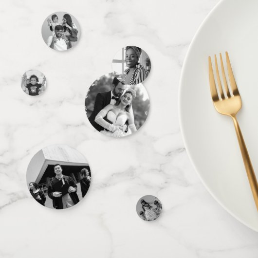 Aangepaste Tafel Decor Minimalistisch Aangepaste F Confetti (Groep)