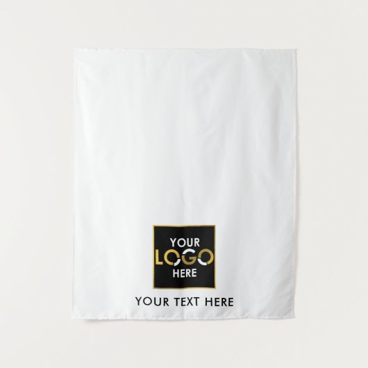 Aangepaste Tafel Runner Banner Zakelijk Logo Evene Wandkleed (Voorkant)