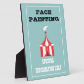 AANGEPASTE Tafeltekens Fotoplaat (Zijkant)