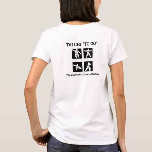 Aangepaste Tai Chi "To Go" Licht T-shirt (Achterkant)