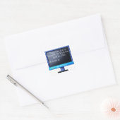Aangepaste Take Your Child to Work Day 2025 Naam T Vierkante Sticker (Envelop)
