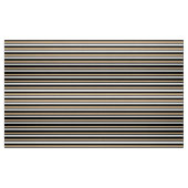 Aangepaste Tan White en Black fabric Stof (Fat Quarter)