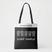 Aangepaste tandassistent-cadeaus | Assistent-tanda Tote Bag (Voorkant)