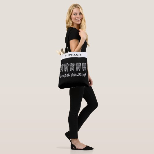Aangepaste tandassistent-cadeaus | Assistent-tanda Tote Bag (Op model)