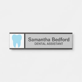 Aangepaste Tandheelkundige Kantoor Ontvangst Logo Deurbordje