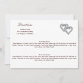 Aangepaste tangerine hartrichting Kaart (Voorkant)