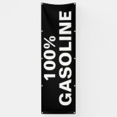 Aangepaste tankstation Business Outdoor Spandoek (Verticaal)