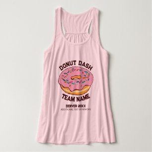 Aangepaste Tanktop Donut Dash Team