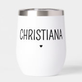 Aangepaste tante Est. Moderne penseelscripttypogra (Achterkant)