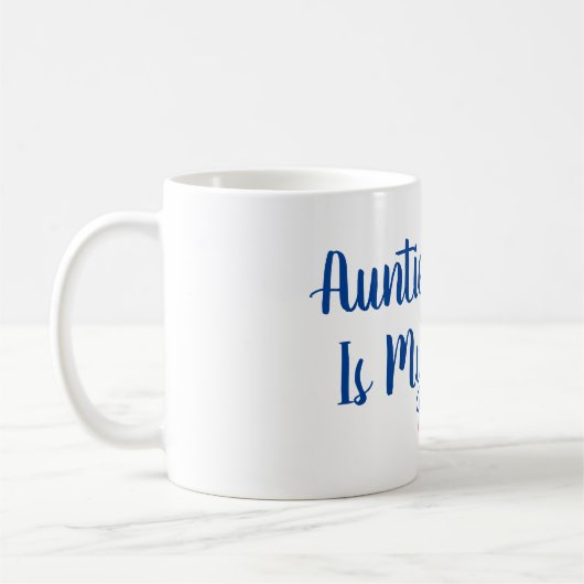 Aangepaste tante is mijn beste Mok (Links)