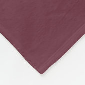 Aangepaste tapdeken voor driekleurenstrips fleece deken (Hoek)