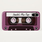 Aangepaste tape combineren Roze Case-Mate iPhone Case (Achterkant (horizontaal))