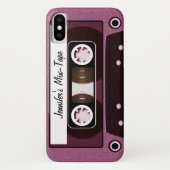 Aangepaste tape combineren Roze Case-Mate iPhone Case (Achterkant)