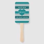 Aangepaste tapehandventilatoren voor strips en har handwaaier (Achterkant)