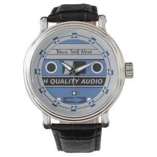 Aangepaste tapehorloges met Retro Casette Horloge